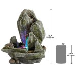 Design Toscano Boulder Falls Cascading Fountain