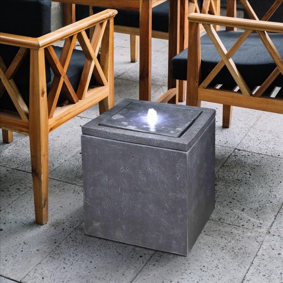 Design Toscano Modern Cube Bubbling Fountain