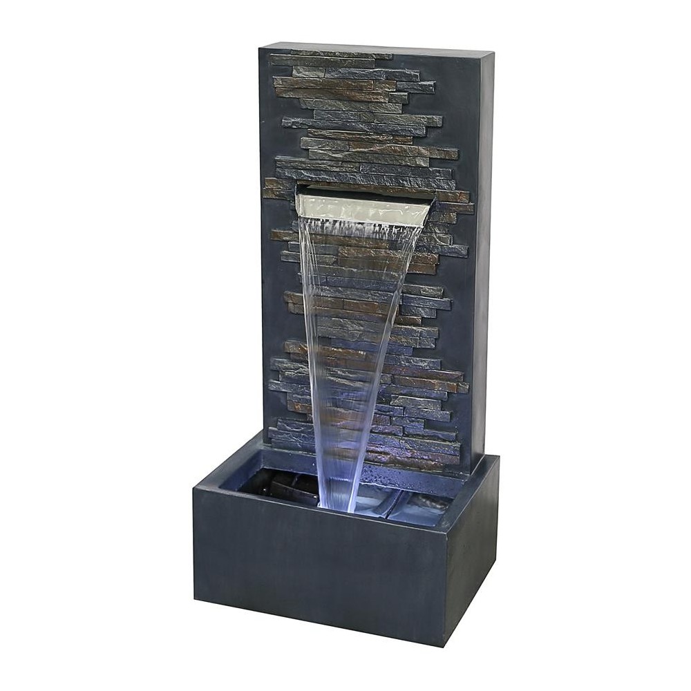 Design Toscano Modern Cascading Wall Fountain