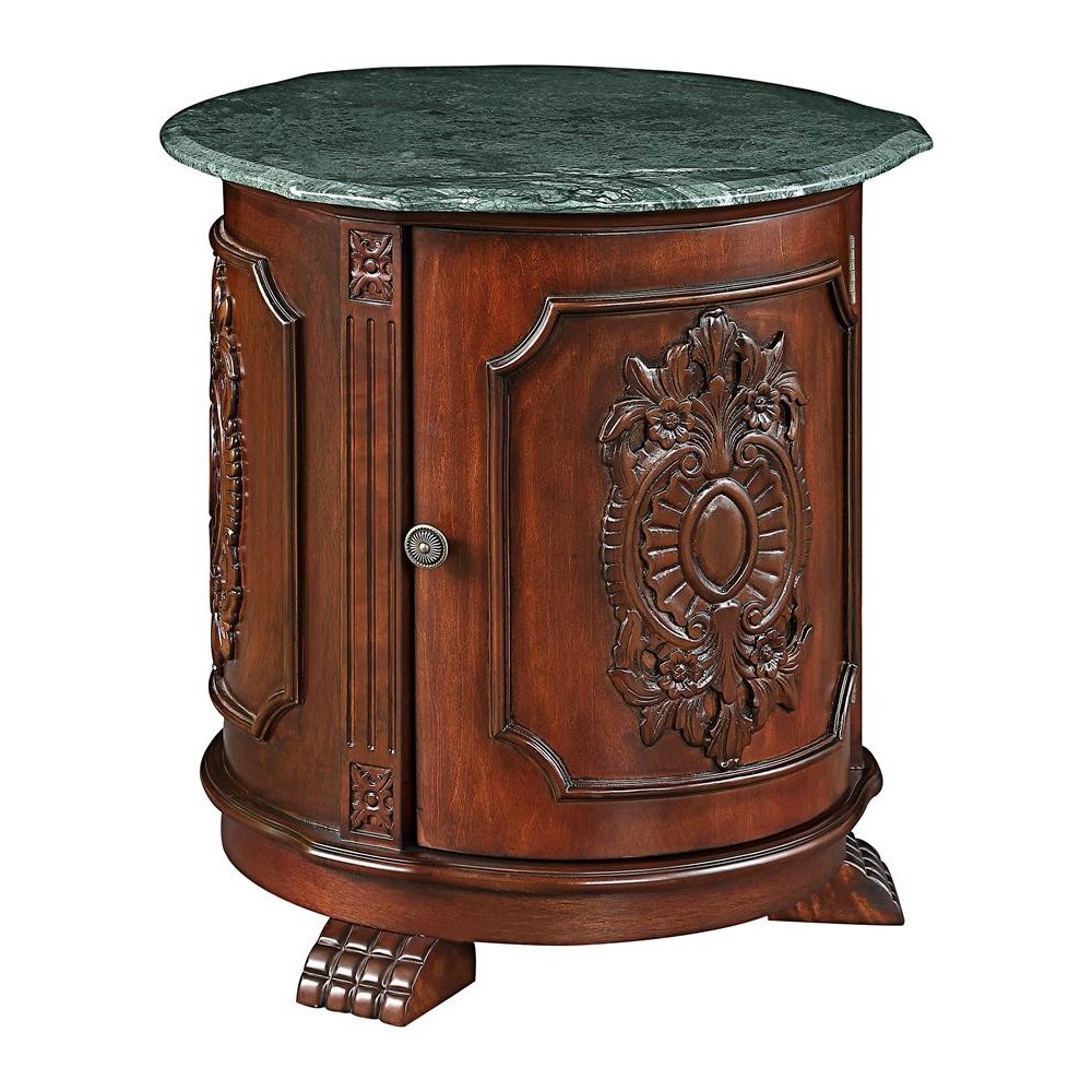 Design Toscano Tambour Manor Drum Table