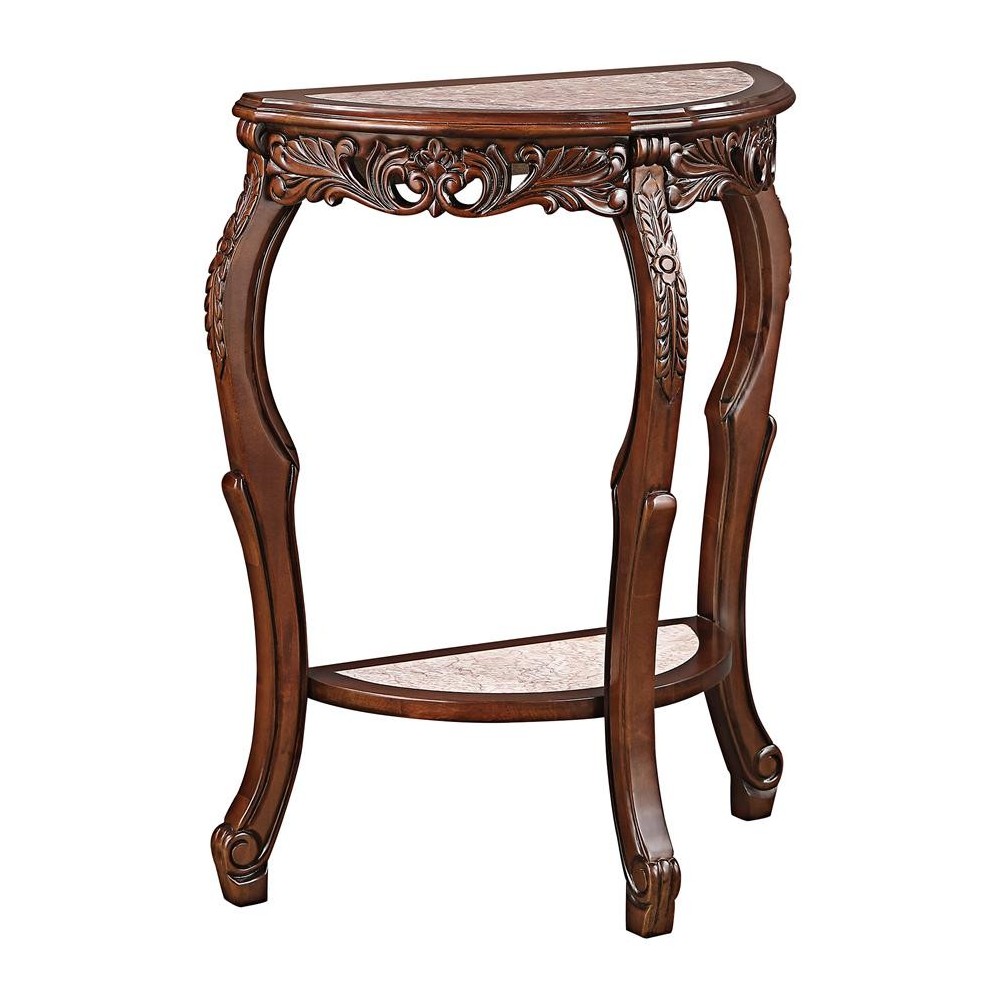 Design Toscano Lady Juliets Marble Topped Table Design Toscano Lady Juliets Marble Topped Table
