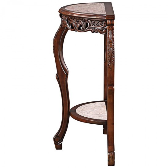 Design Toscano Lady Juliets Marble Topped Table