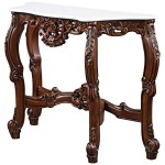 Design Toscano Royal Baroque Console W/Marble Top