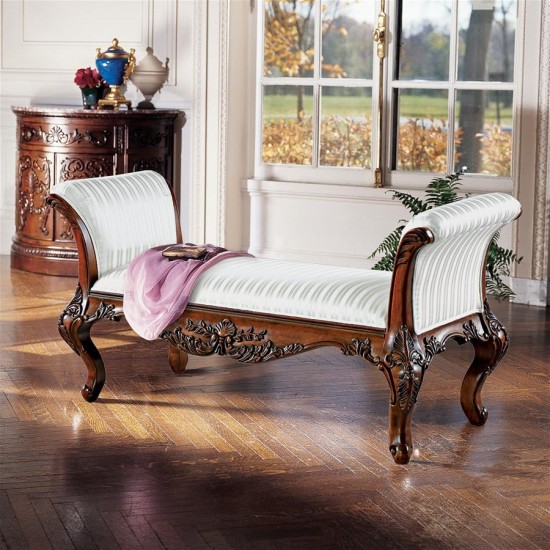 Design Toscano Maison Mehieu Bench