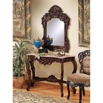 Design Toscano Dordongne Console And Mirror Set