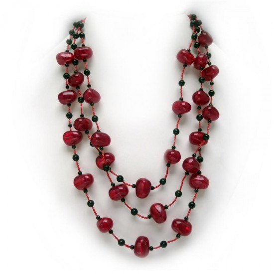 Design Toscano Awash In Crimson Necklace