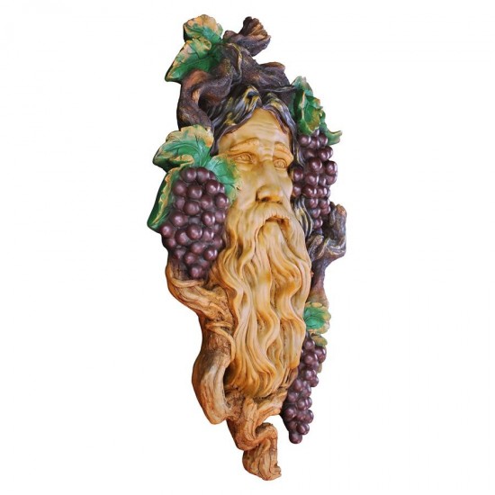 Design Toscano God Of The Grape Harvest Plaque