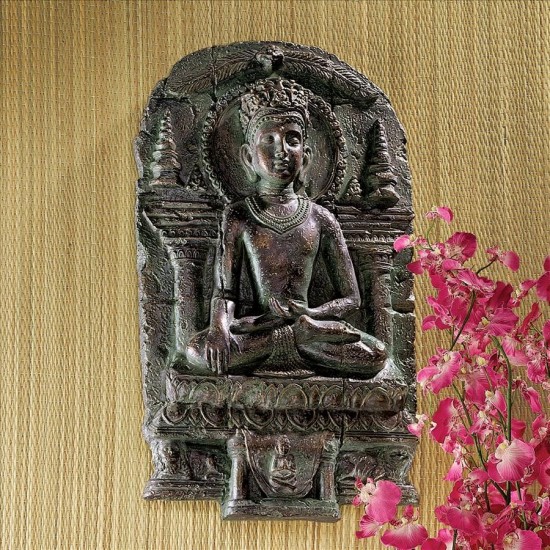 Design Toscano Earth Witness Buddha Frieze