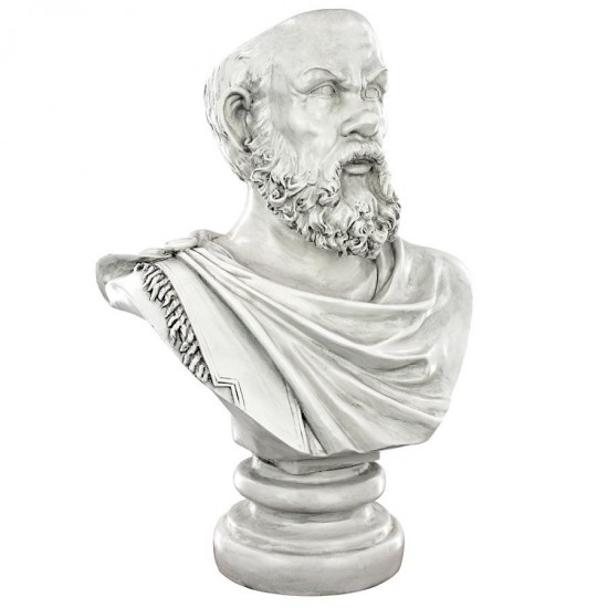 Design Toscano Socrates Bust Planter