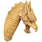 Design Toscano Head Of The Beast Dragon Plaque