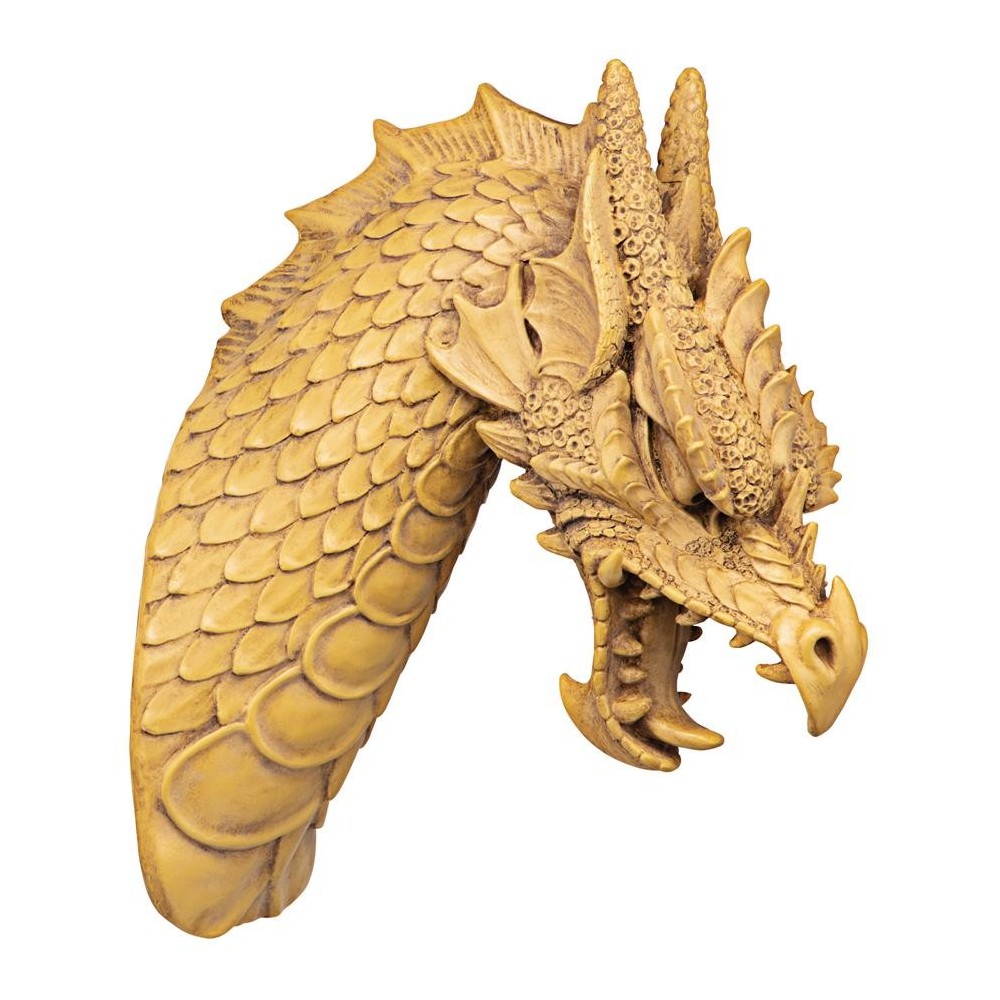 Design Toscano Head Of The Beast Dragon Plaque