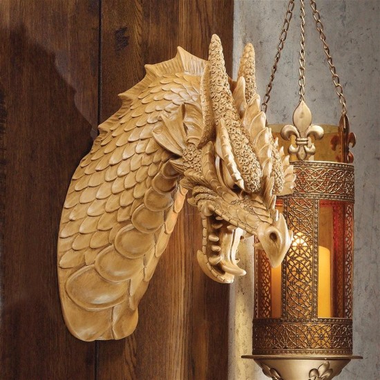 Design Toscano Head Of The Beast Dragon Plaque