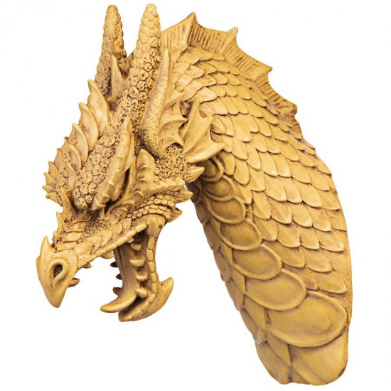 Design Toscano Head Of The Beast Dragon Plaque