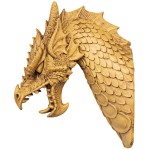 Design Toscano Head Of The Beast Dragon Plaque