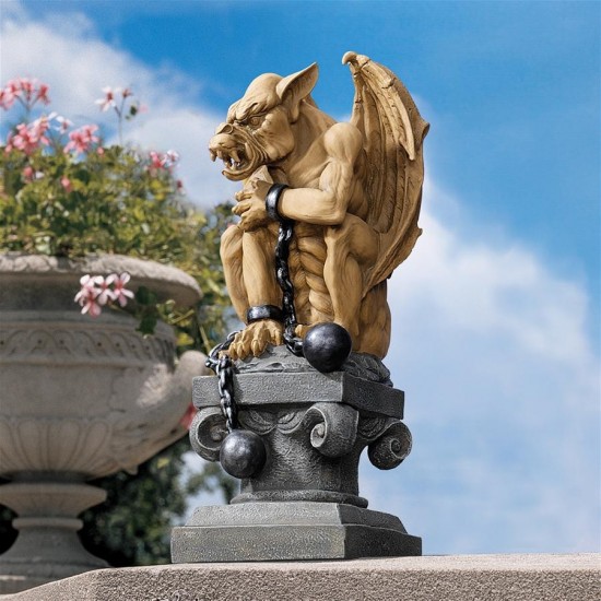 Design Toscano Ball And Chain Gargoyle Statue