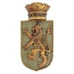 Design Toscano Medieval Rampant Lion Shield Plaque