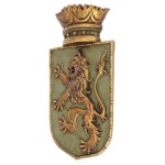 Design Toscano Medieval Rampant Lion Shield Plaque