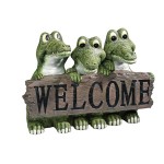 Design Toscano Ragin Cajun Crocodile Welcome Sign