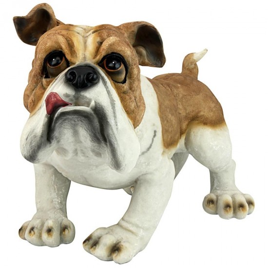 Design Toscano Winston The British Bulldog Statue