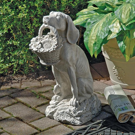 Design Toscano Mans Best Friend Dog Statue