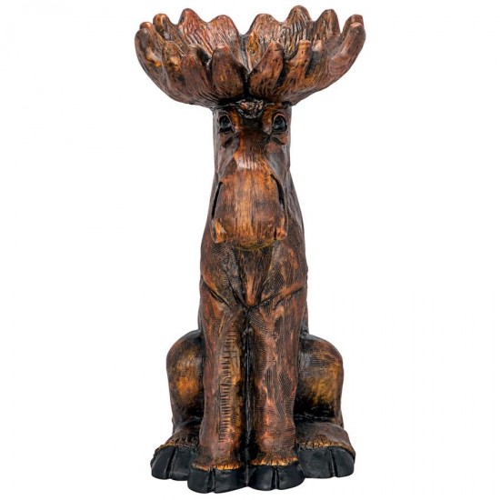 Design Toscano Cabin Fever Moose Garden Statue