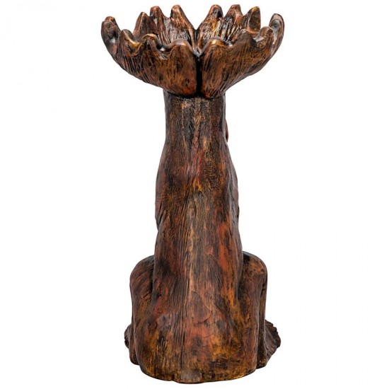 Design Toscano Cabin Fever Moose Garden Statue