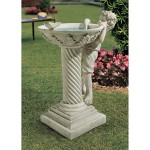 Design Toscano Summers Splash Birdbath