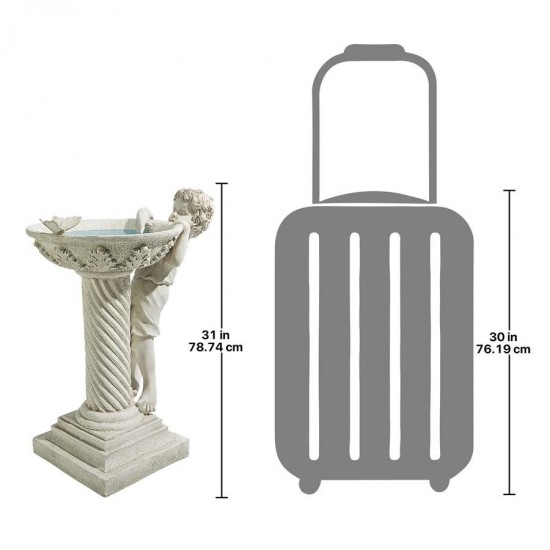 Design Toscano Summers Splash Birdbath