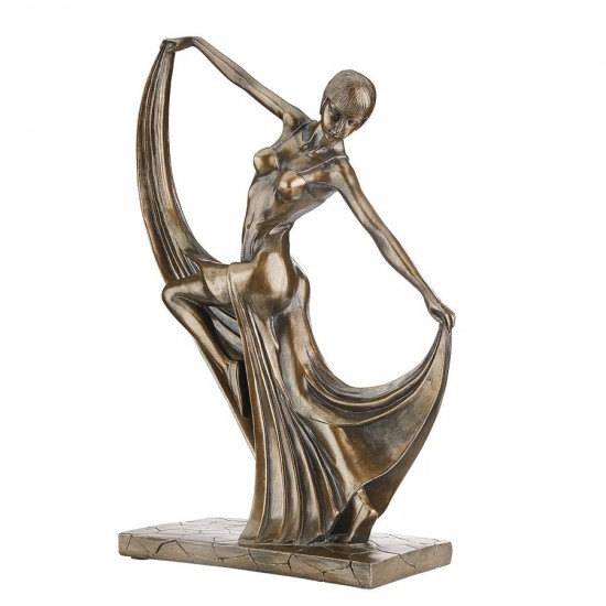 Design Toscano Mistress Of The Dance Art Deco Statue