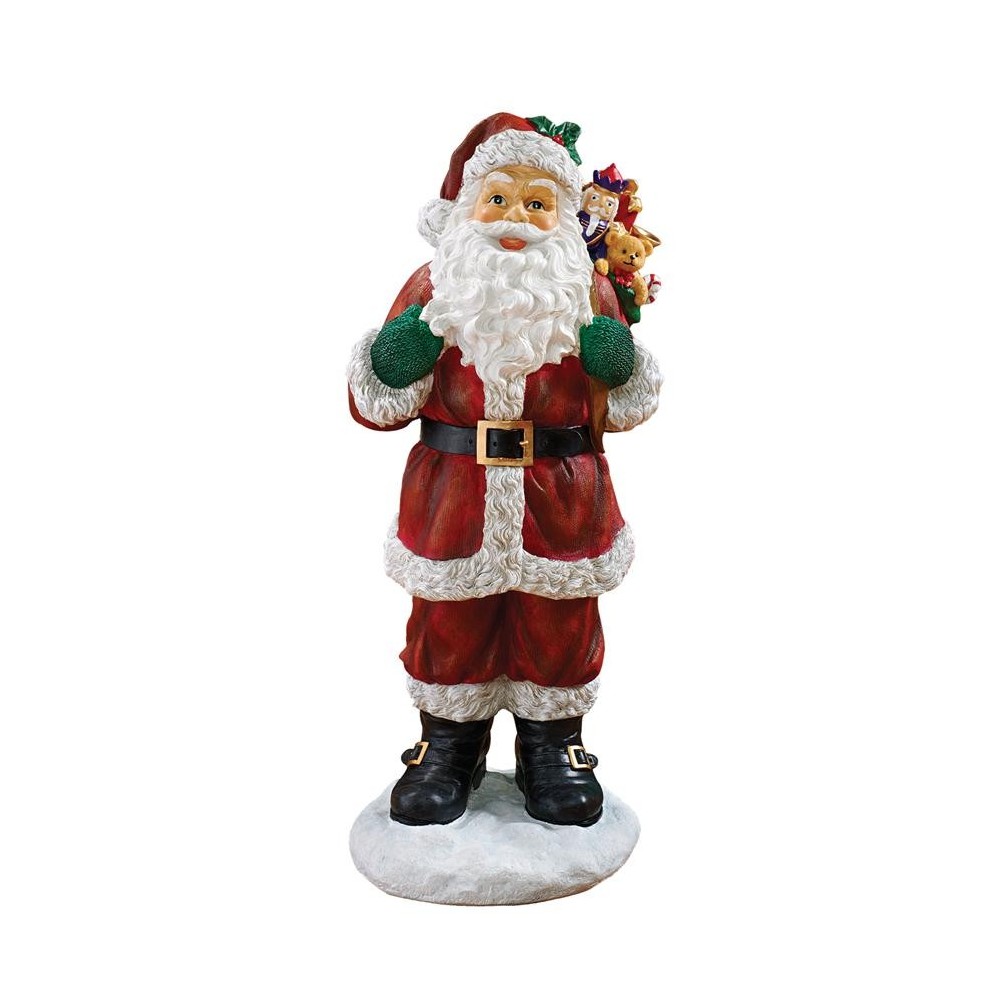 Design Toscano Visit From Santa Claus Statue