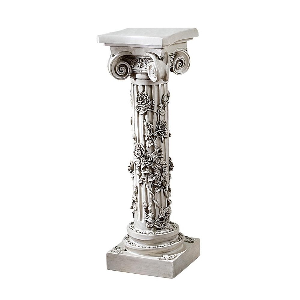 Design Toscano Rose Garland Pedestal