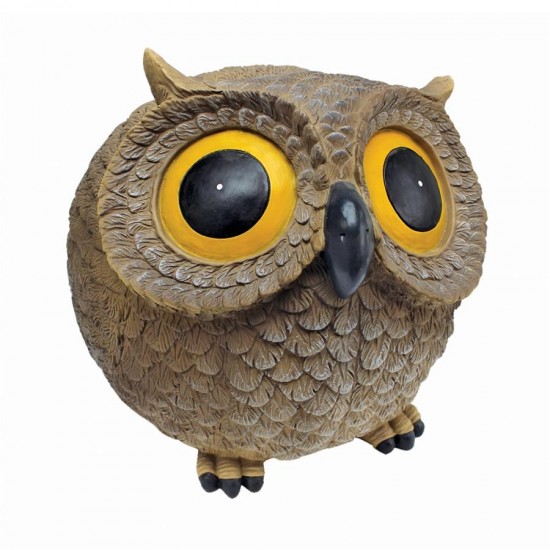 Design Toscano Puffy The Roly Poly Owl Statue