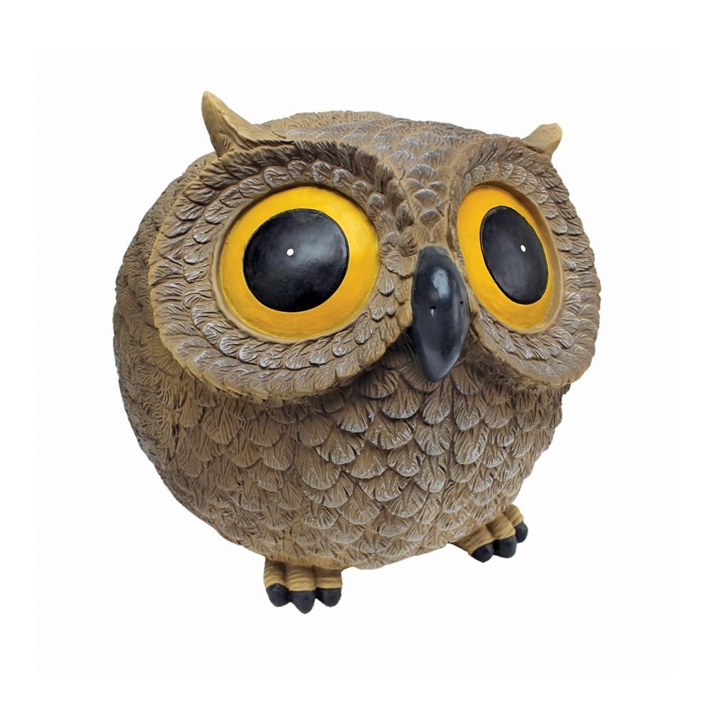 Design Toscano Puffy The Roly Poly Owl Statue