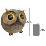 Design Toscano Puffy The Roly Poly Owl Statue