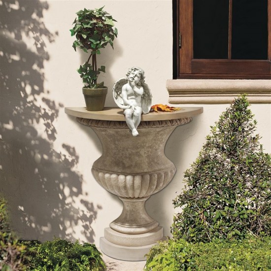 Design Toscano Garden Of Versailles Wall Urn Console