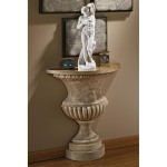Design Toscano Garden Of Versailles Wall Urn Console