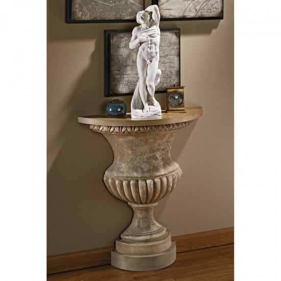Design Toscano Garden Of Versailles Wall Urn Console