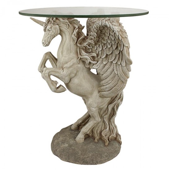 Design Toscano Mystical Winged Unicorn Table