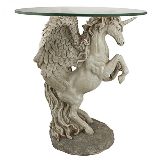 Design Toscano Mystical Winged Unicorn Table