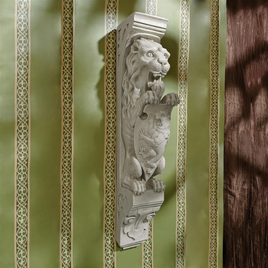 Design Toscano Manor Lion Wall Sculpture