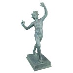 Design Toscano Grande Dancing Faunus Of Pompeii Statue