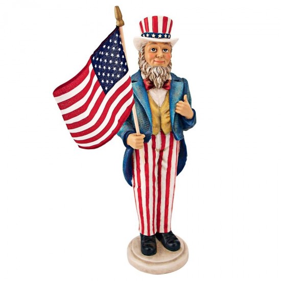 Design Toscano Uncle Sam Yankee Doodle Dandy Statue