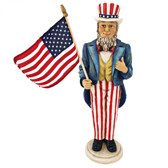 Design Toscano Uncle Sam Yankee Doodle Dandy Statue