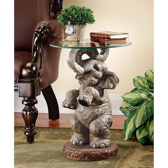 Design Toscano Good Fortune Elephant Table