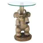 Design Toscano Good Fortune Elephant Table