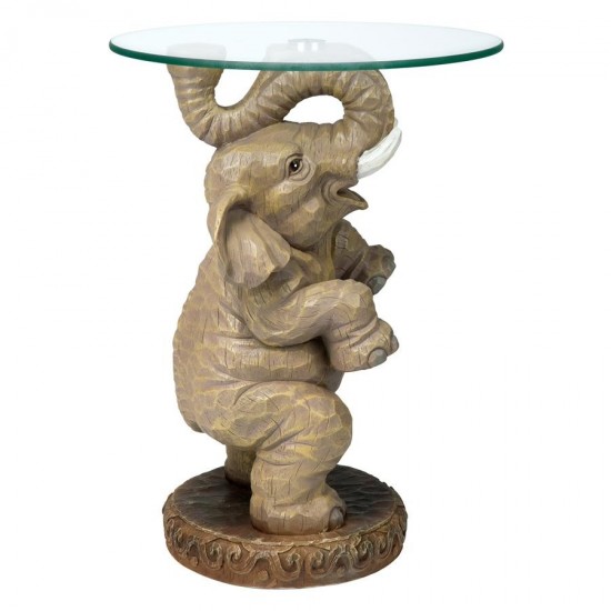 Design Toscano Good Fortune Elephant Table