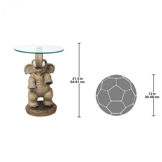Design Toscano Good Fortune Elephant Table