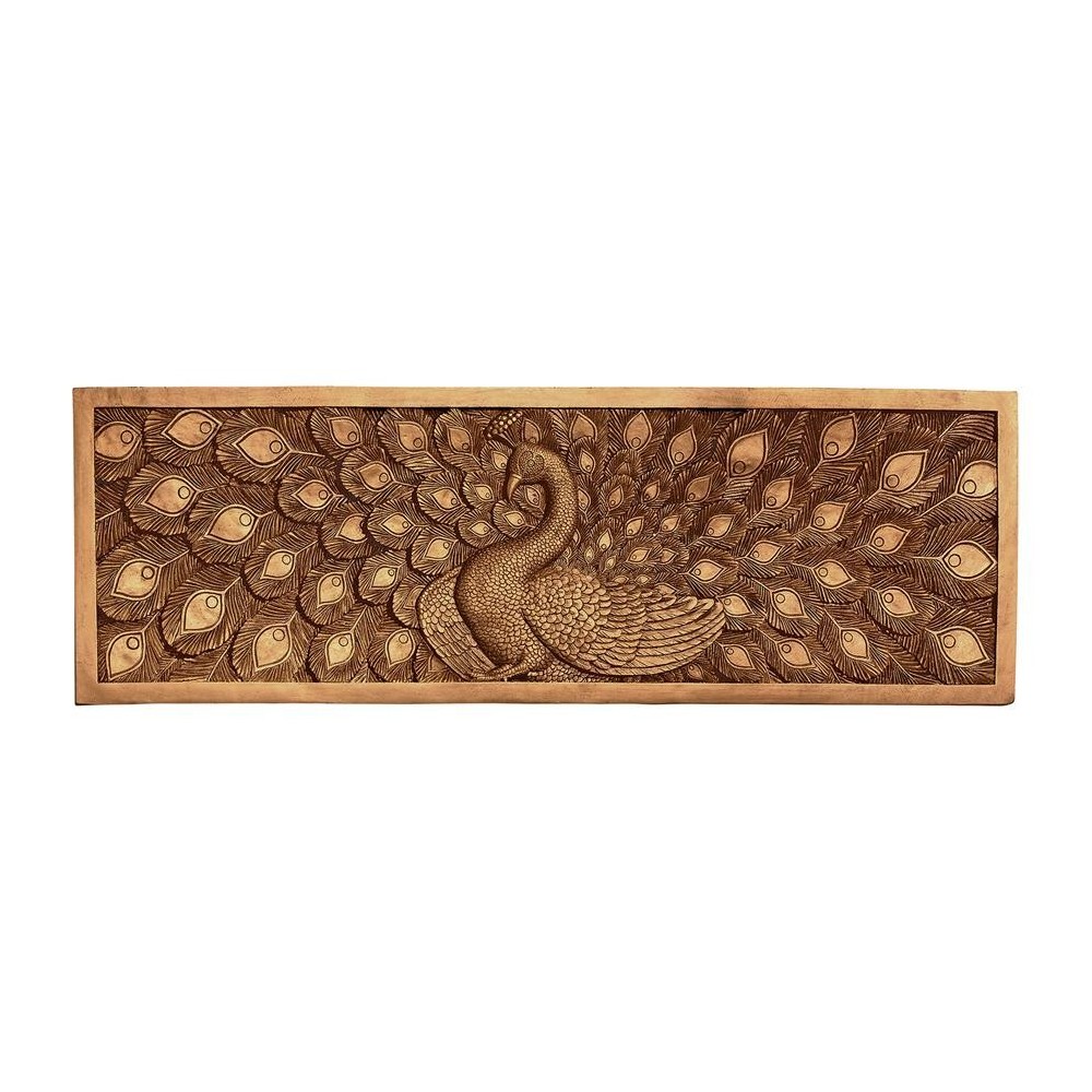 Design Toscano Peacocks Fan Frieze