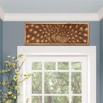 Design Toscano Peacocks Fan Frieze