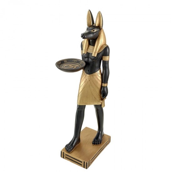 Design Toscano Anubis Servant Of The Pharaohs Butler